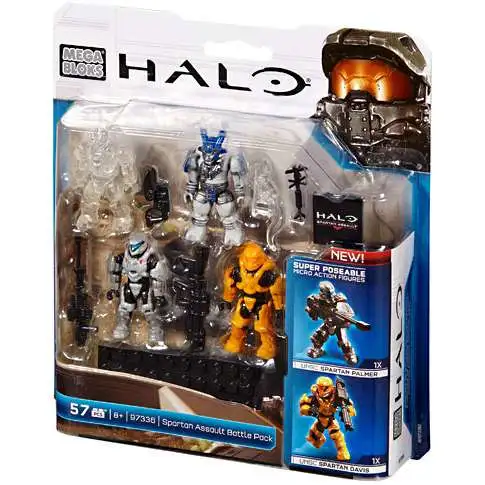 Mega Bloks Halo Spartan Assault Battle Pack Set #97336