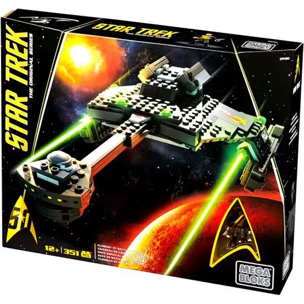 Mega Bloks Star Trek Klingon Battle Cruiser Set #31743
