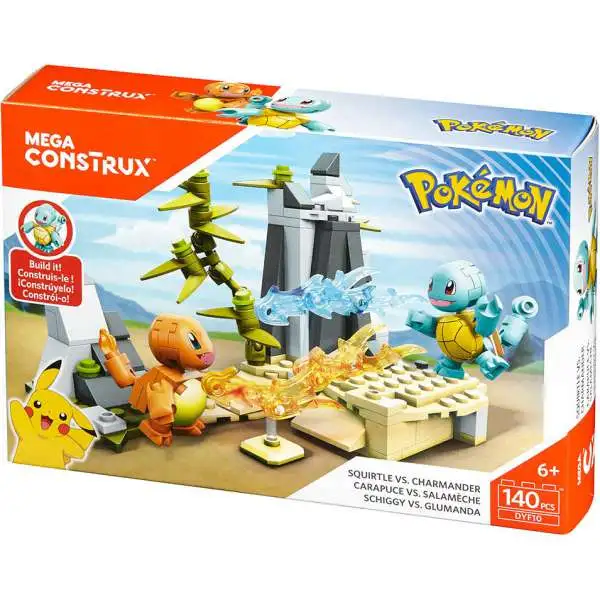 Pokemon Squirtle vs. Charmander Set [Damaged Package]