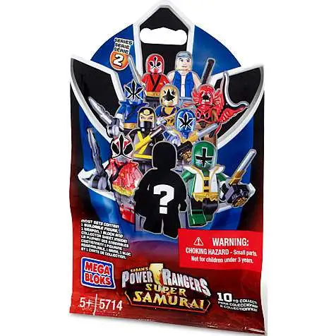 Mega Bloks Power Rangers Super Samurai Series 2 Mystery Pack