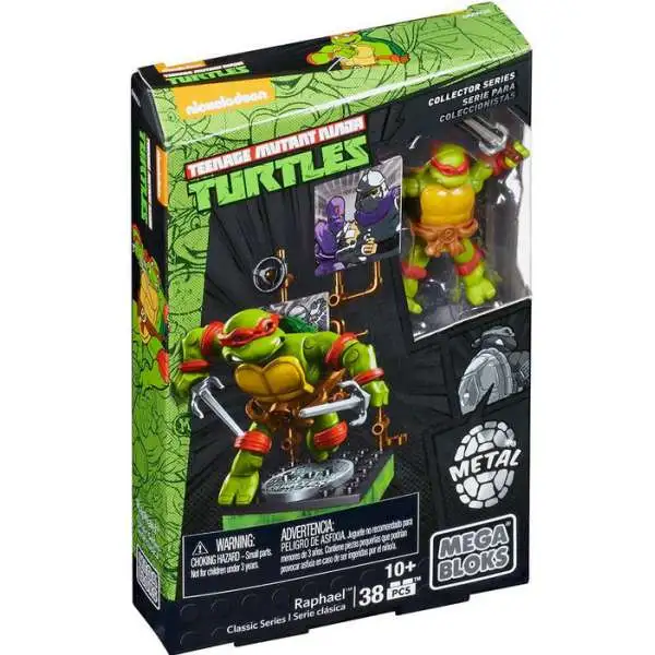 Mega Bloks Teenage Mutant Ninja Turtles Collector Raphael Mini Figure Set #28907