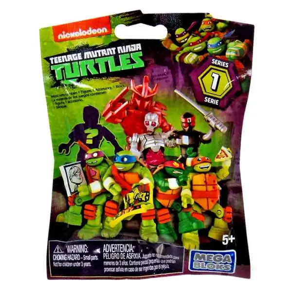 Mega Bloks Teenage Mutant Ninja Turtles Animation Series 1 Mystery Pack