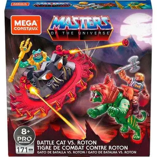 Mega Construx Masters of the Universe Battle Cat vs. Roton Set