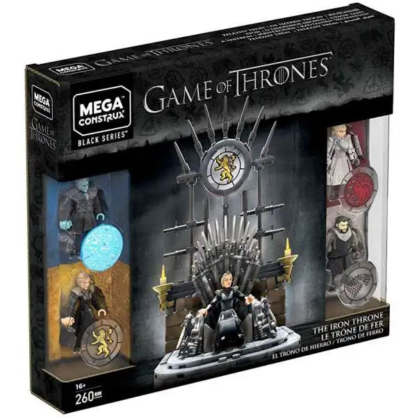 Game of Thrones Black Series Iron Throne Set