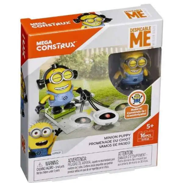 Despicable Me Minions Despicable Booster Pack Set Mega Construx - ToyWiz