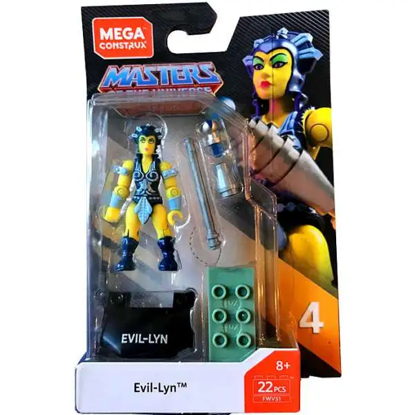 Mega Construx Masters of the Universe Heroes Series 4 Evil Lyn Mini Figure