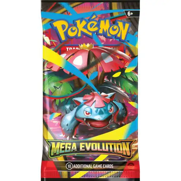 Pokemon Mega Evolution Booster Pack [10 Cards]