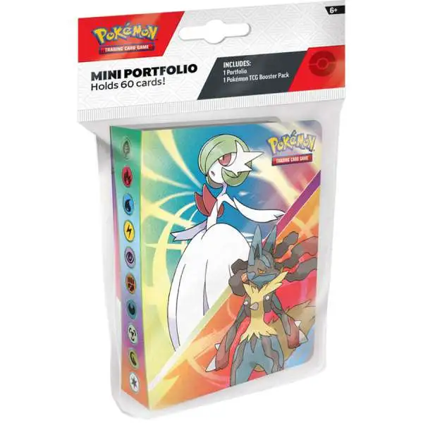 Ultra Pro Pokemon Mega Evolution Mini Portfolio [Includes 1 Booster Pack, Holds 60 Cards]