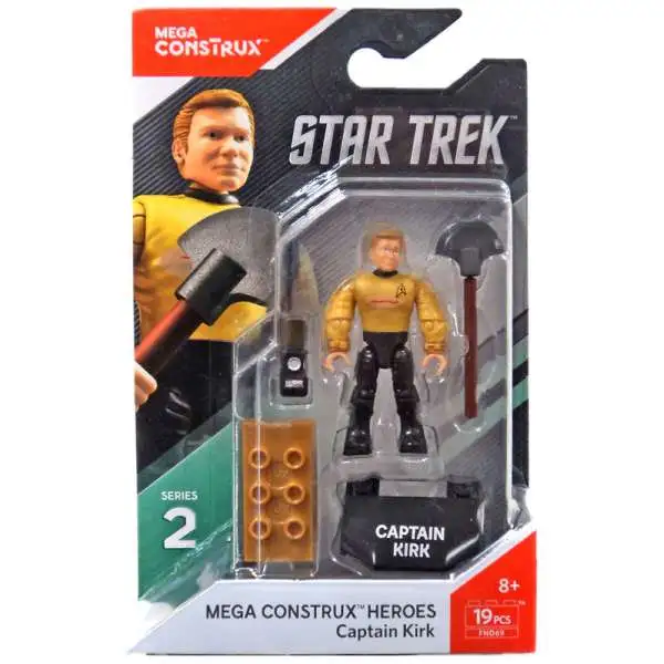 Star Trek Heroes Series 2 Captain Kirk Mini Figure