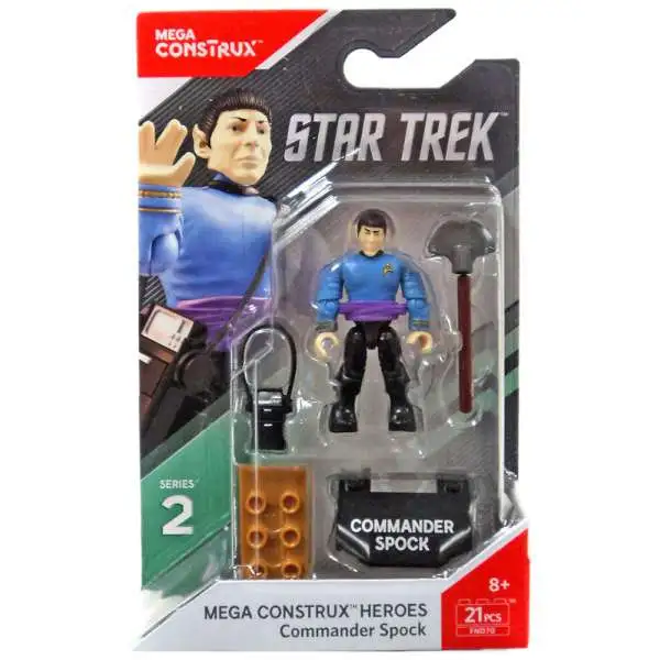 Star Trek Heroes Series 2 Commander Spock Mini Figure