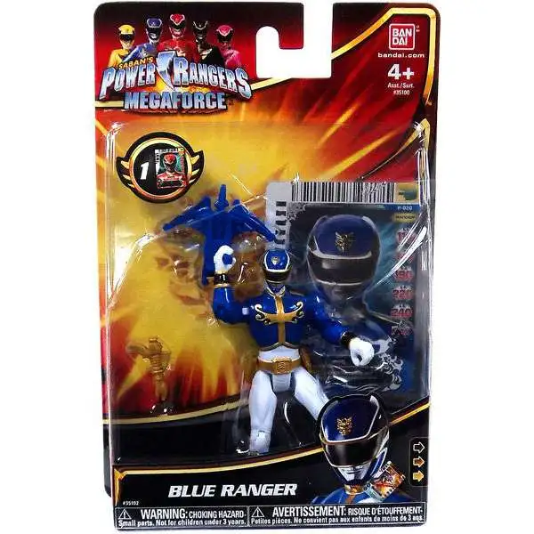 Power Rangers Megaforce Blue Ranger Action Figure
