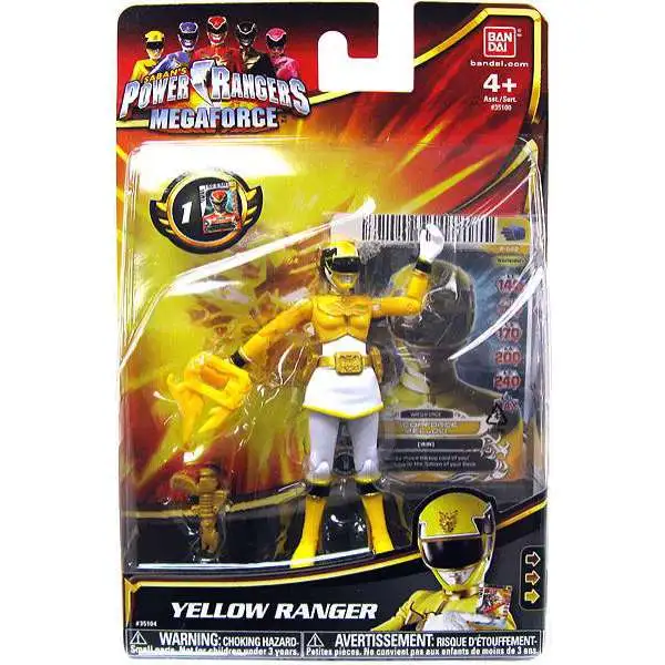 Power Rangers Megaforce Yellow Ranger Action Figure