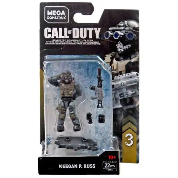 Call of Duty Specialists Series 3 Keegan P. Russ Mini Figure
