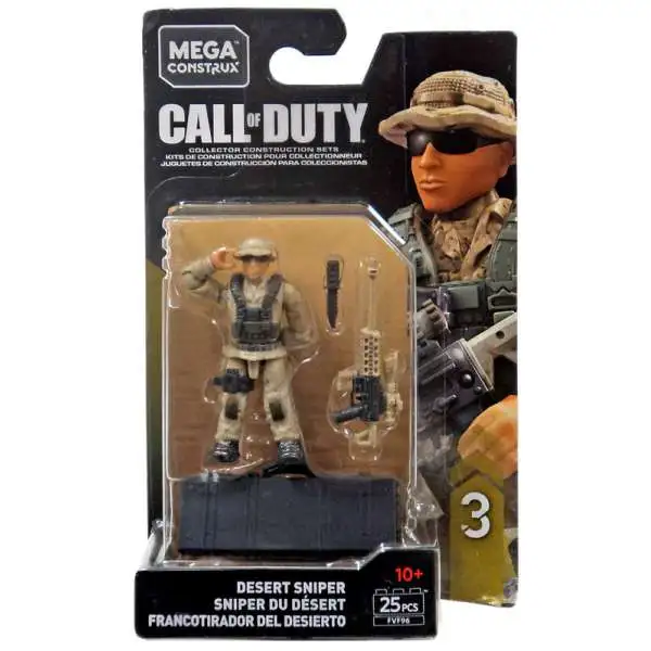 Call of Duty Specialists Series 3 Desert Sniper Mini Figure