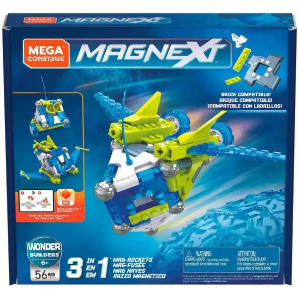 Mega Construx Magnext Mag-Rockets Set