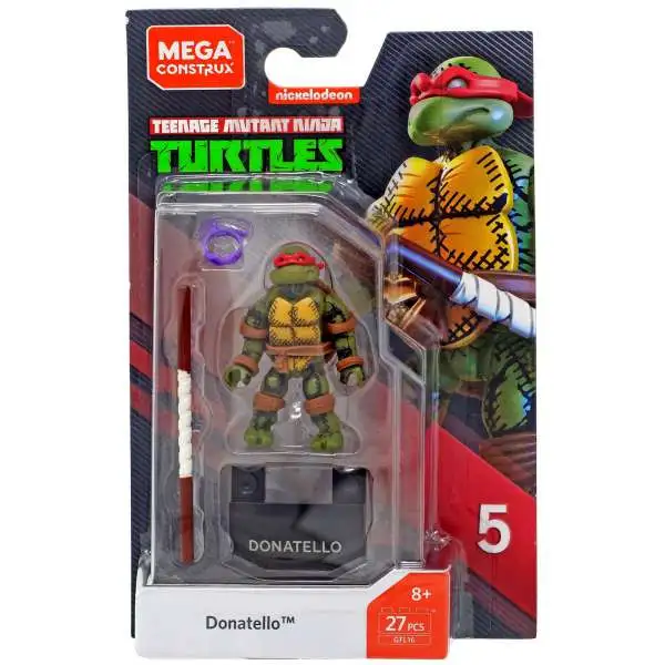 GNV38 RAPHAEL Black Series Mega Construx Teenage Mutant Ninja Turtles 
