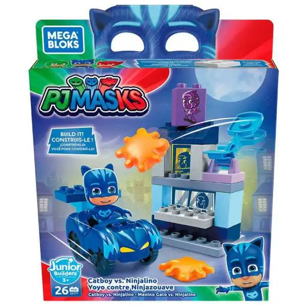 Mega Bloks Disney Junior PJ Masks Catboy vs. Ninjalino Set