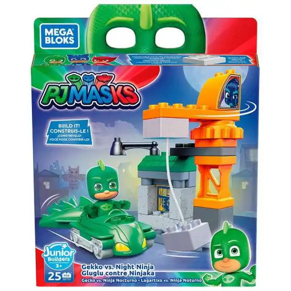 Mega Bloks Disney Junior PJ Masks Gekko vs. Night Ninja Set