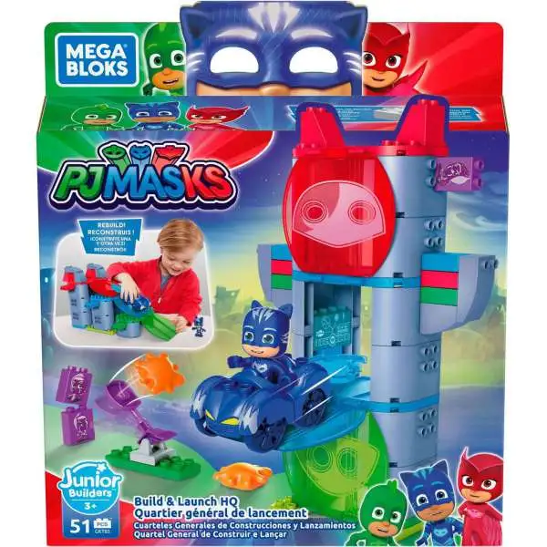 Mega Bloks Disney Junior PJ Masks Build & Launch HQ Set GKT85