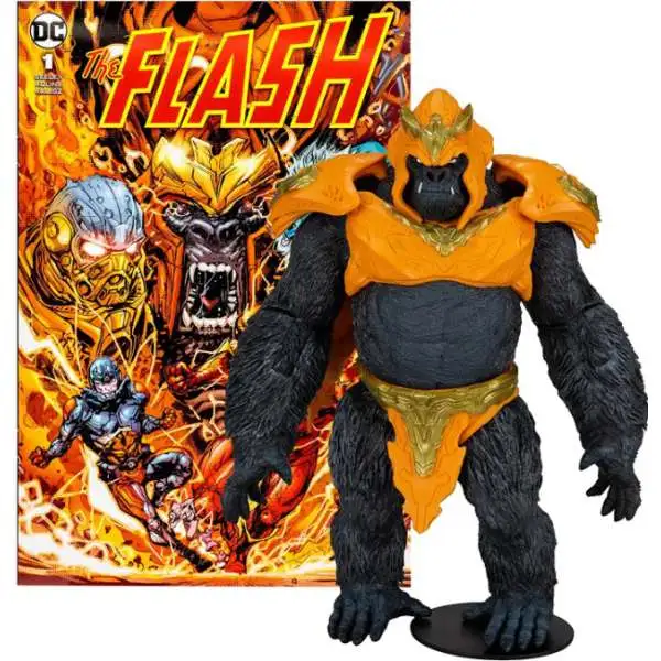 McFarlane Toys DC Page Punchers Gorilla Grodd MEGA Action Figure [Damaged Package]