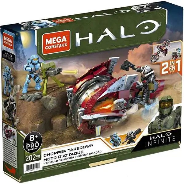 Halo Infinite Chopper Takedown Set Includes Banished Brute Chopper