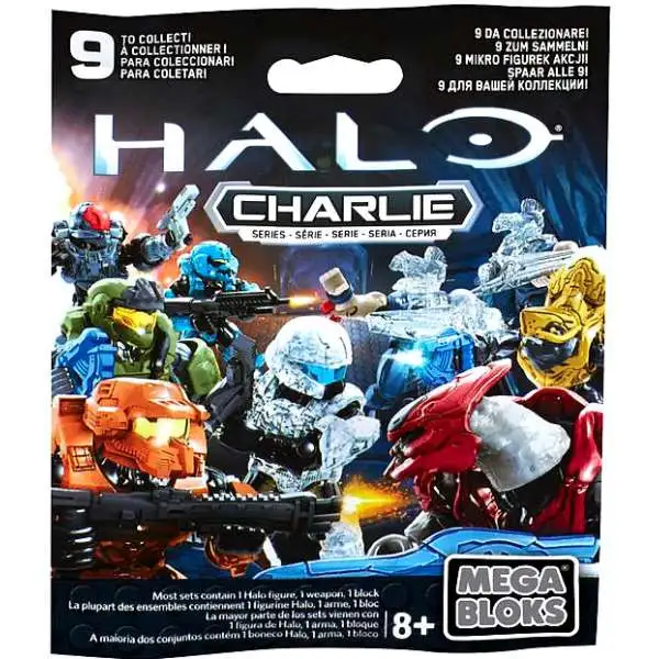 Mega Bloks Halo Charlie Mini Figure Mystery Pack [1 RANDOM Figure]