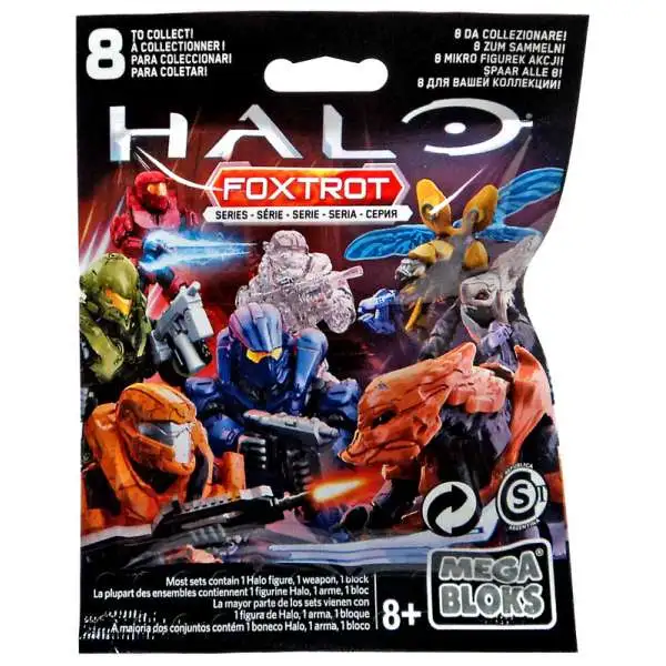 Mega Bloks Halo Foxtrot Mini Figure Mystery Pack [1 RANDOM Figure]