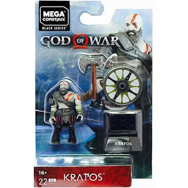 Mega Construx God of War Heroes Kratos Mini Figure