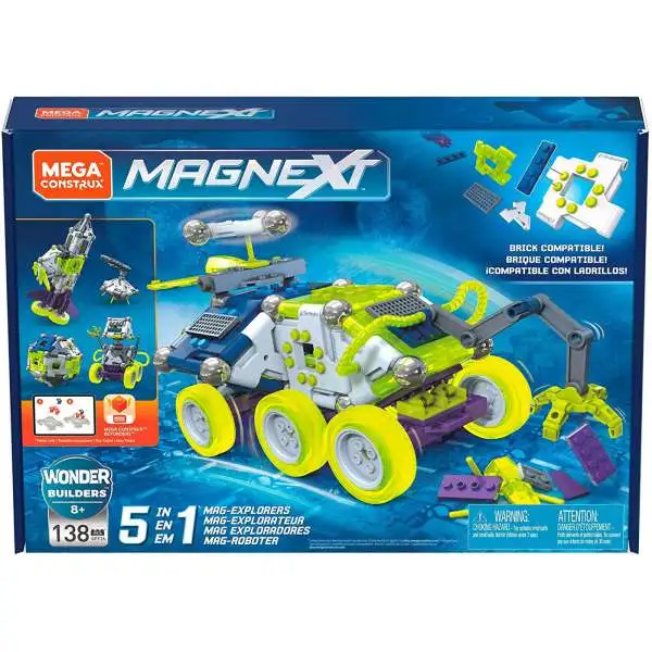 Mega Construx Magnext Mag-Explorers Set