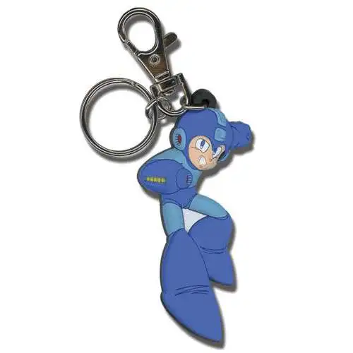 Mega Man 10 Cartoon Style Mega Man Keychain