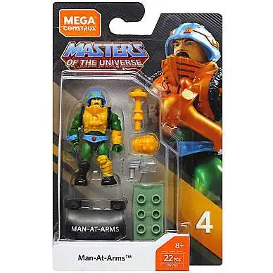 MEGA CONSTRUX HEROES SERIES 4 MASTERS OF THE UNIVERSE MAN AT ARMS 