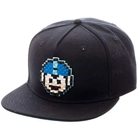 Mega Man 8-Bit Snapback Cap Apparel