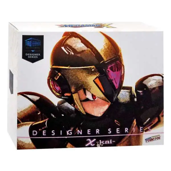Designer Series X-Kai Mega Man X Exclusive Action Figure [Black & Gold]