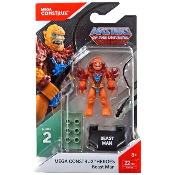 Mega Construx Masters of the Universe Heroes Series 2 Beast Man Mini Figure