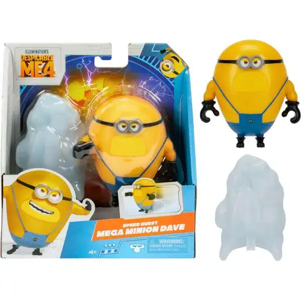 Despicable Me 4 Mega Minion Dave Action Figure [Speed Burst] (Pre-Order ships May)