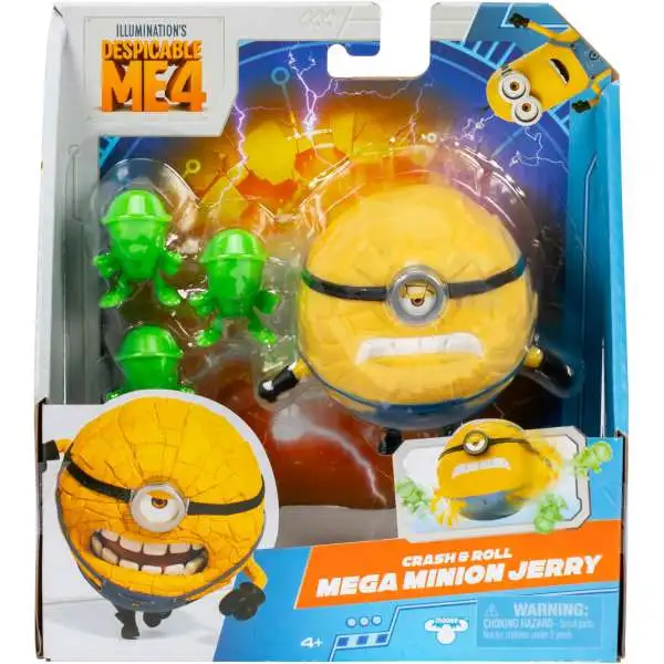 Despicable Me 4 Mega Minion Jerry Action Figure [Crash & Roll]