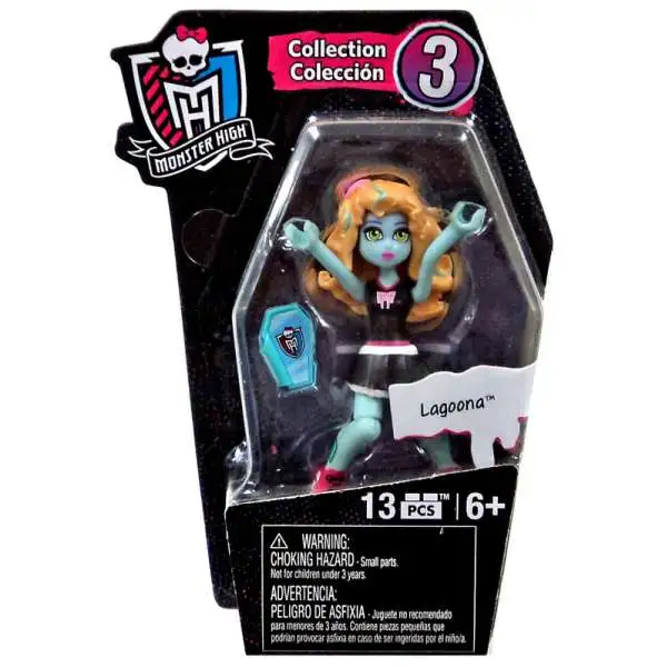 Monster High Mega Bloks Ghouls Skullection Series 3 Lagoona Mini Figure