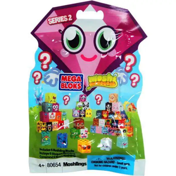 Mega Bloks Moshi Monsters Mini Figure Series 2 Mystery Pack #80654