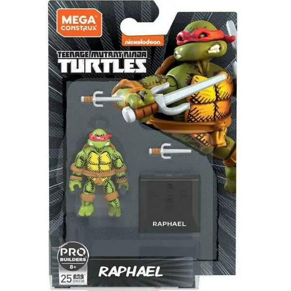 Mega Construx Teenage Mutant Ninja Turtles Heroes Raphael Mini Figure