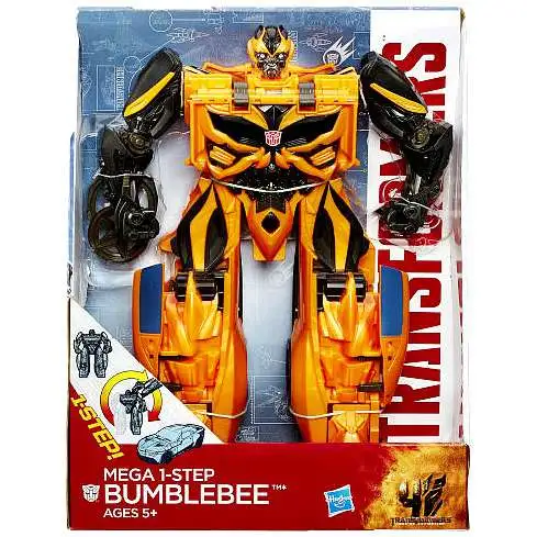 Transformers Age of Extinction Mega 1-Step Bumblebee 10" Action Figure [Damaged Package]