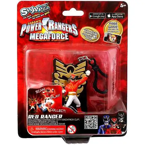 Power Rangers Megaforce Swappz Red Ranger Minifigure