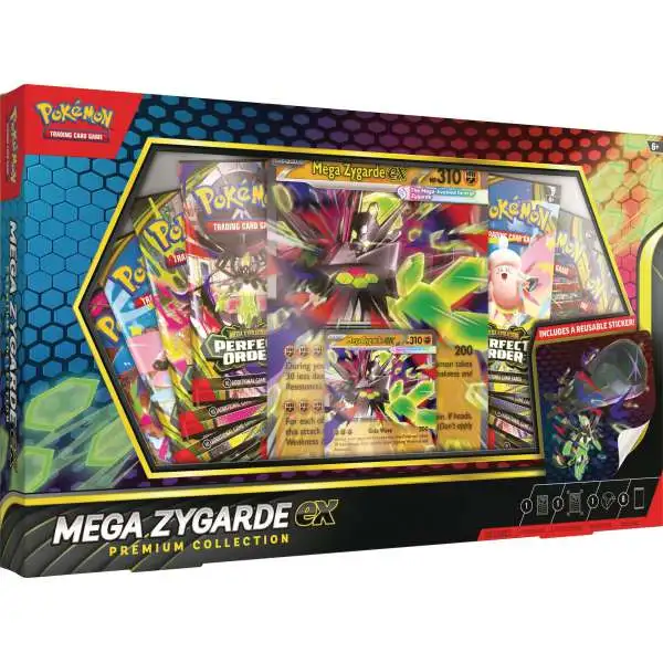 Pokemon Mega Evolution Mega Zygarde ex Premium Collection [8 Booster Packs, Promo Card & More] (Pre-Order ships May)