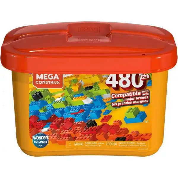 Mega Construx Wonder Builders 480 Piece Tub