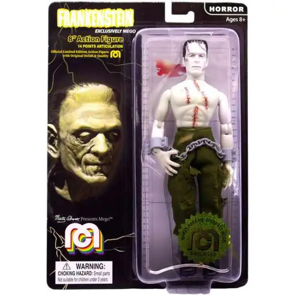 Horror Frankenstein Action Figure [Bare Chested, Damaged Package]