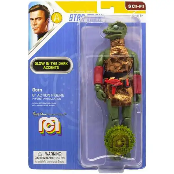 Star Trek Gorn Action Figure [Glow in the Dark Eyes, Spines & Teeth]