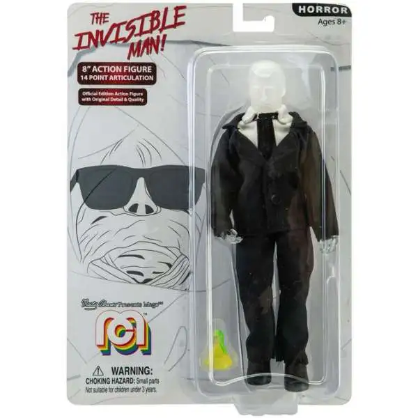 Horror The Invisible Man Action Figure [Damaged Package]