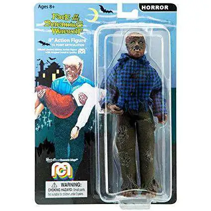 Horror Face of the Screaming Werewolf Wolfman Action Figure [Damaged Package]