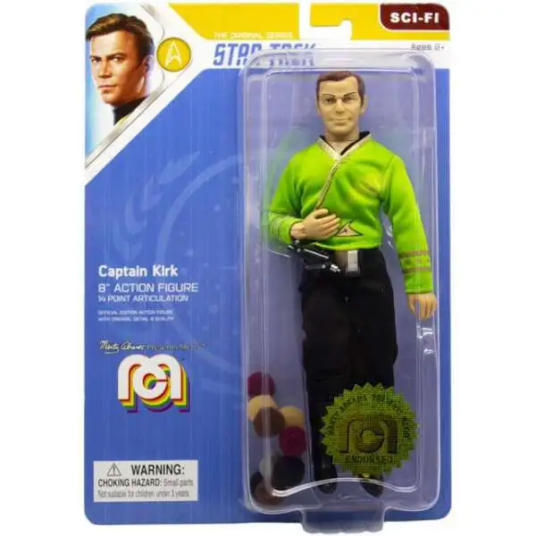 Star Trek Captain Kirk Action Figure [Green Shirt, with Tribbles]