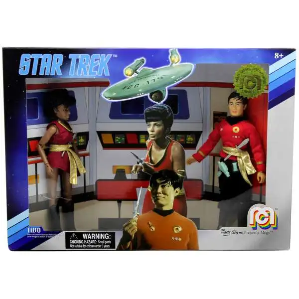 Star Trek TV Favorites Mirror Sulu & Uhura Action Figure 2-Pack [Damaged Package]