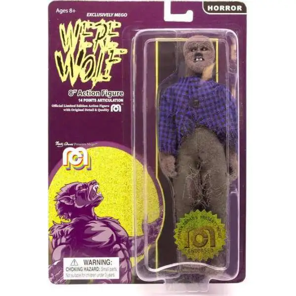Horror Werewolf Action Figure [Full Body Flocked]